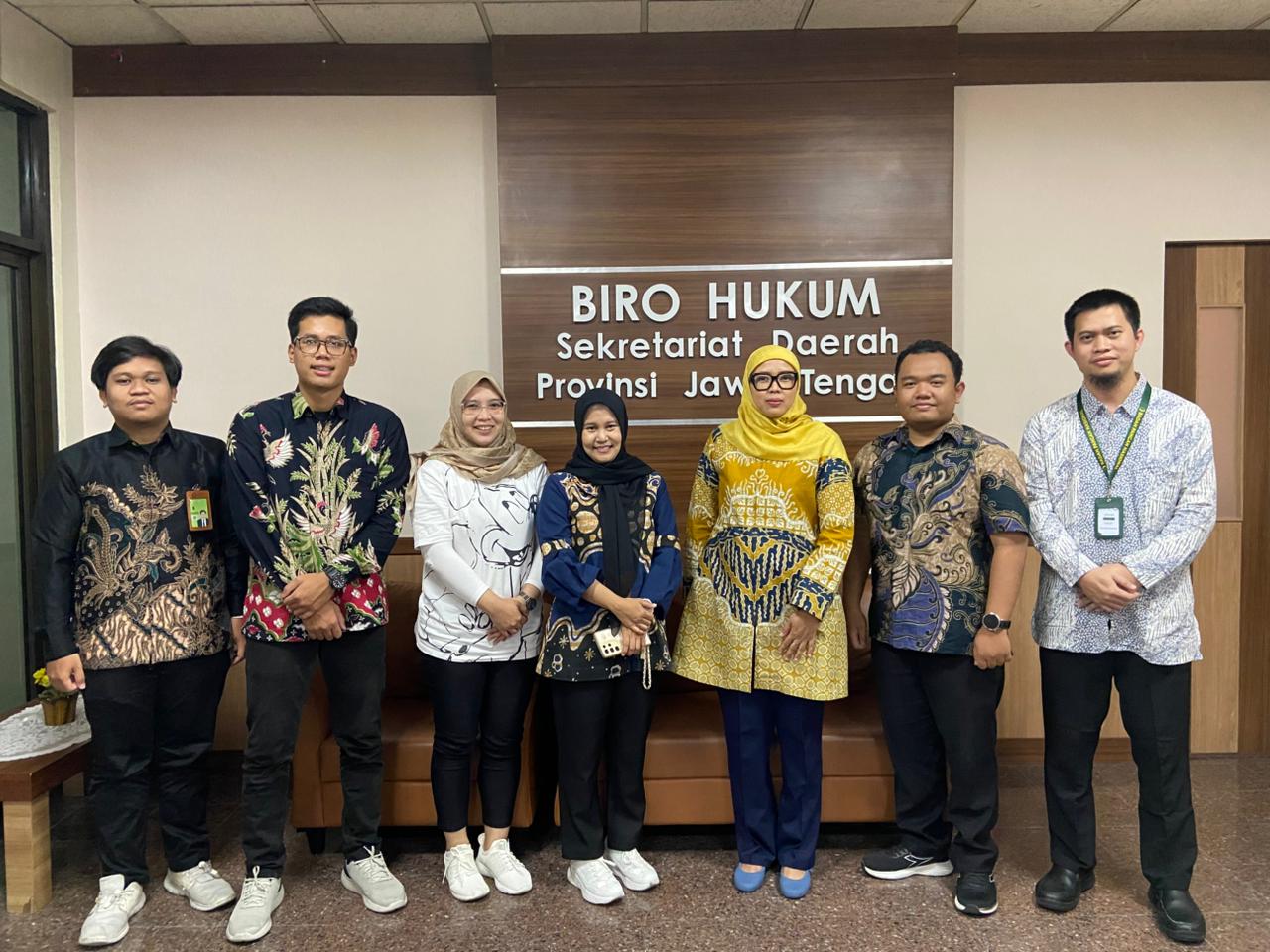 Perkuat Pengelolaan JDIH : Badan Pangan Nasional Lakukan Studi Pembelajaran ke JDIH Provinsi Jawa Tengah